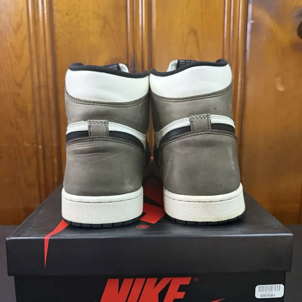 Jordan 1 High Dark Mocha Brown / Sail Size 11 Men 555088 105 OG BOX AUTHENTIC